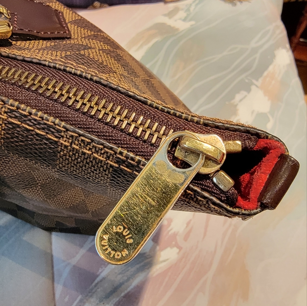 Louis Vuitton Damier Ebene Saleya Handbag PM - Picture 9 of 12